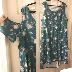 Totoro Cold Shoulder Dress